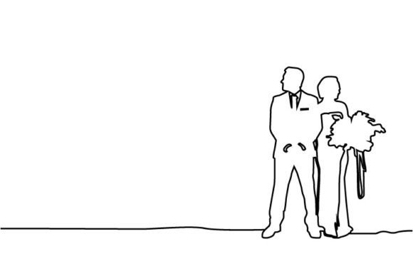 Elegant Minimalism: Using Abstract Couple Vectors in Design