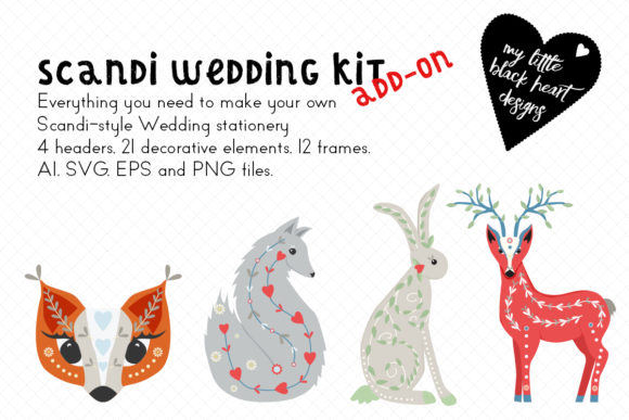 Four Adorable Scandi Animals to Charm Your Creative Projects