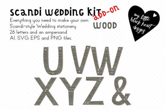 Scandi-Wedding Wood Monogram Set: Crafting Rustic Elegance
