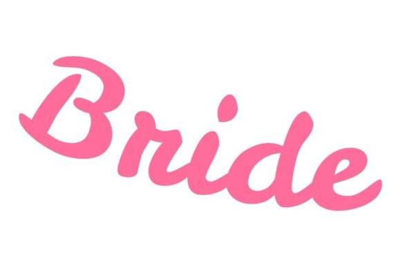Wedding Bride Flat Icon: Funny Photo Stickers for Your Big Day