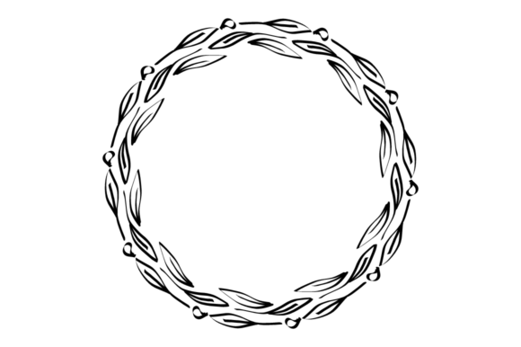 Wedding Wreath 10: A Ready-to-Use SVG for Your Creative Vision